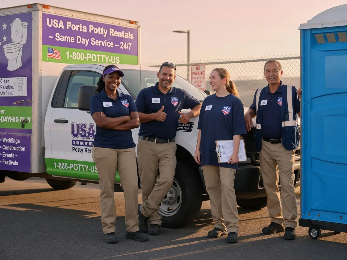 Porta Potty Rental company in Belle Mead, NJ